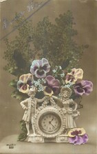 CP PENDULE SUJETS PORCELAINE