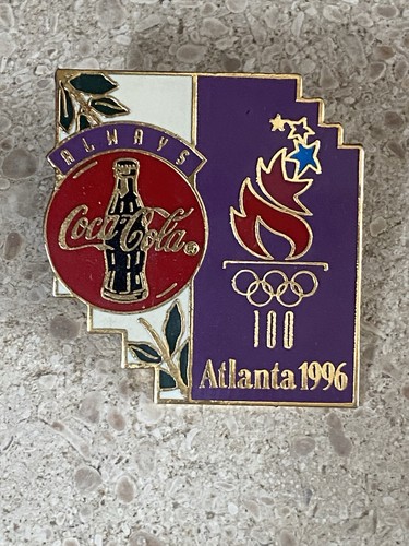 Pin coca cola - atlanta, 1996