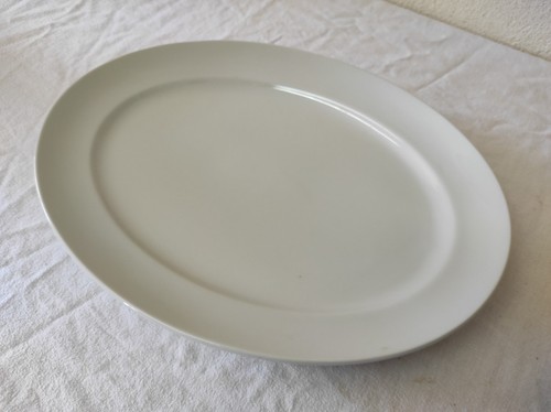 Plat service ovale en - plat,