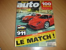 Sport Auto N°509 Ferrari Enzo/Carrera GT/Mercedes SLR