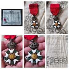 Cadre Médaille Décoration Or