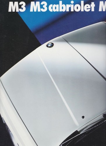 Catalogue brochure bmw - brochure, m3