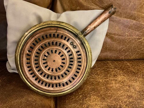 Bassinoire ancienne cuivre - bassinoire,