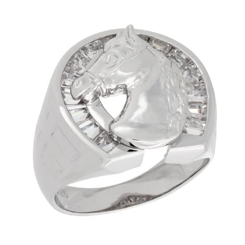 Homme argent sterling cheval - homme,