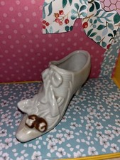 Ancienne petite chaussure porcelaine germany Sabot vintage