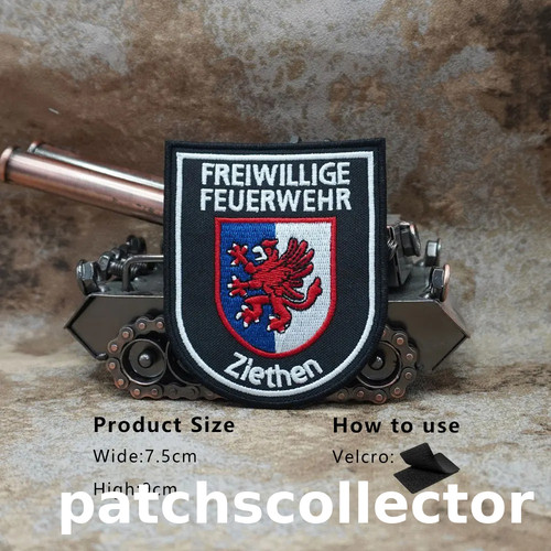 Patch brodé freiwillige - patch,