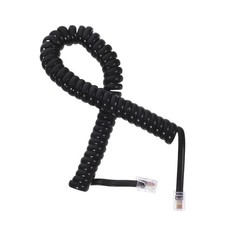  Cordon téléphonique noir
