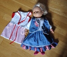 Très belle Poupée poupon + robe marque Jesmar BE hauteur 55 cm