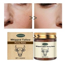 114g Beef Tallow For Skin Beef Tallow and Honey Balm Tallow/MoisturizeF X0C4