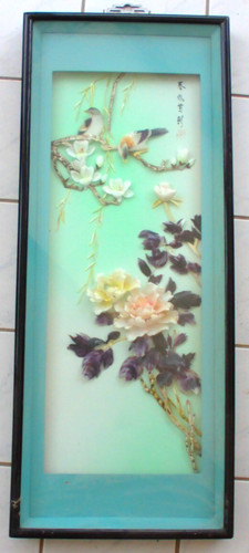 Tableau chinois pierre dure - tableau, en