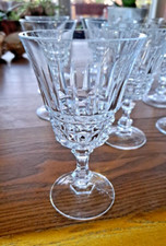 12 verres à vin cristal modèle tuilerie