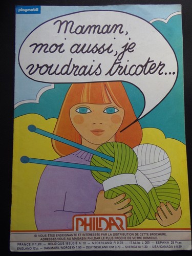 Brochure ancienne phildar - brochure,