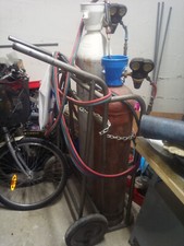 chalumeau oxygène acétylène avecchariot