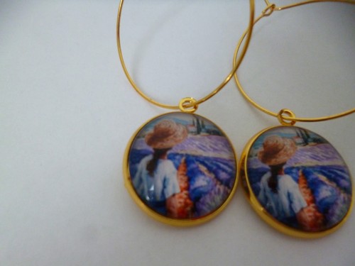 Boucles oreilles creoles or - boucles,