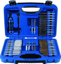 KIT 38 BROSSES DE NETTOYAGE INJECTEURS, BOUGIES ACIER LAITON NYLON