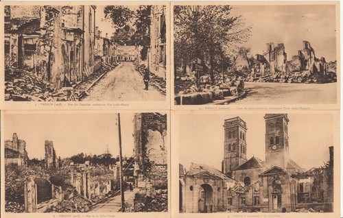 Lot old postcards - lot, 4