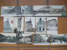 LOT 13 CARTES ANCIENNES SAINT-MIHIEL MEUSE MAIRIE GENDARMERIE MOULIN KIOSQUE...