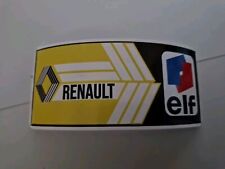 Stickers Autocollant Adhésif Renault Elf L 12 Cm H 5 Cm Monomere Top Qualité
