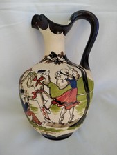 AIGUIERE SIGNÉE GAÏTAUD, GRES D’ART BASQUE . Danseurs