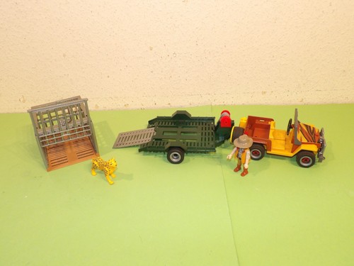 Playmobil safari jeep with