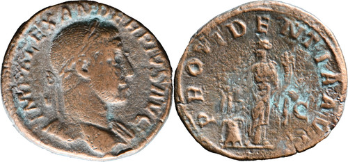 Rome sesterce alexandre - rome,