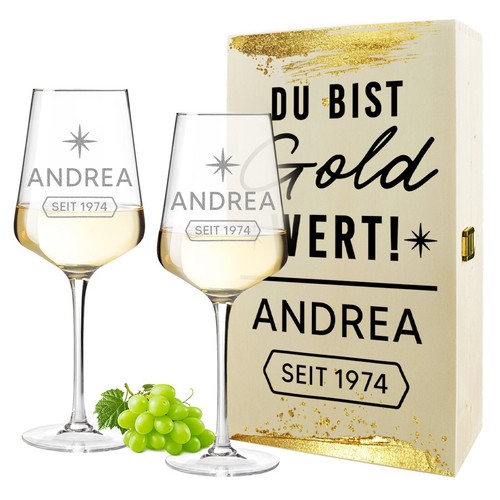 Verres vin 2er - 2er-set, boîte