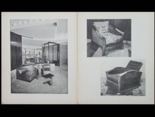 PIERRE CHAREAU, GRAND HOTEL DE TOURS - 1929 - 16 PLANCHES, ART DECO