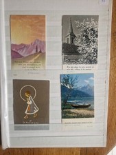 4 Images pieuses souvenir de