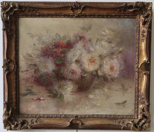 Tableau ancien nature morte - tableau, au