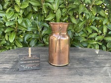 Pot à lait en cuivre ancien/