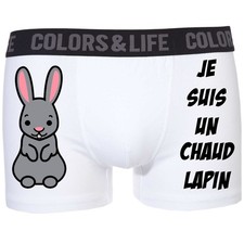 Caleçon boxer homme humour -