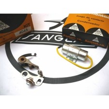 Jeu Platines + Condensateur Kontact 1889 Sanglas 350/4-400-500. Contact Points