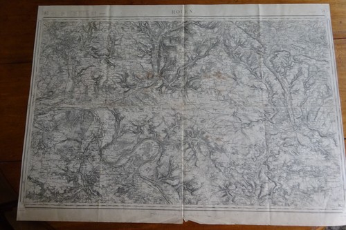 Carte etat major xixè - carte,