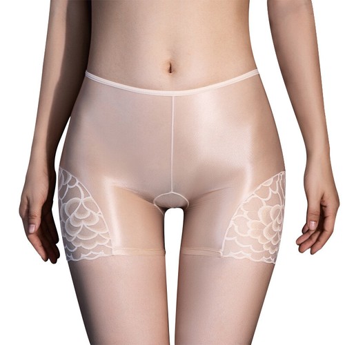 Shorts dentelle transparent - en,