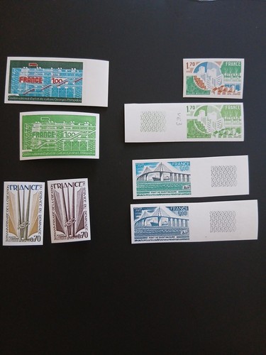 Timbres france variété - variété, non