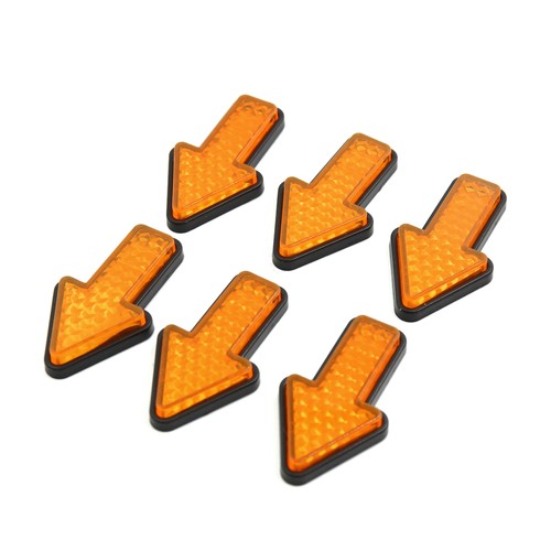 6pcs autocollant plastique - 6pcs,