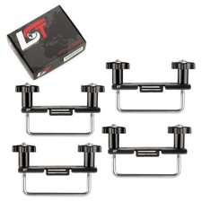 Kit de Montage Recouvert Colliers en U 80mm Coffre Toit Métallique pour BMW 5 6