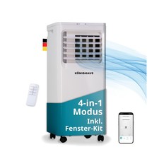 Climatiseur mobile intelligent Könighaus | rapide et efficace | 7000 BTU | mi...