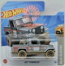 HOT WHEELS JEEP SCRAMBLER - 2023 - BAJA BLAZERS - 8/10 - 