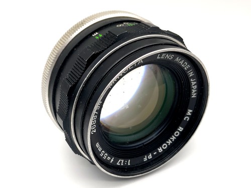 Minolta rokkor 55mm - minolta, rokkor-pf
