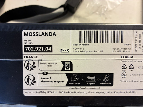 Ikea mosslanda black wall - ikea,