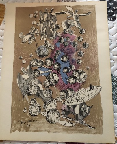 Jacques villon lithographie - jacques,