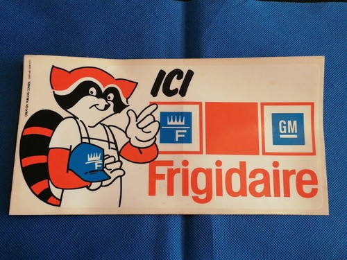 Autocollant sticker vintage