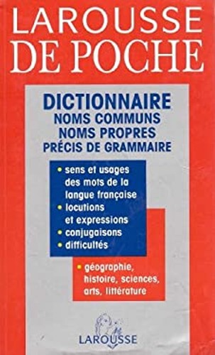 Larousse poche hardcover - larousse, de