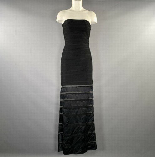 Herve leger robe - longue, sans