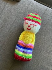 DOUDOU BÉBÉ TROP MIGNON TRICOTÉ MAIN