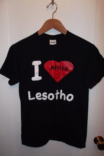 Lesotho tee love - -,
