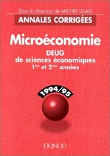 Microéconomie - 3ème