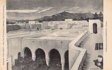 Tunisie - Sur les terrasses de Gafsa - D'après une peinture d'Antoine Villard -