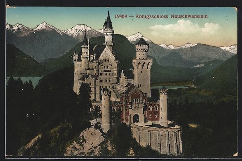 Carte postale château - , de